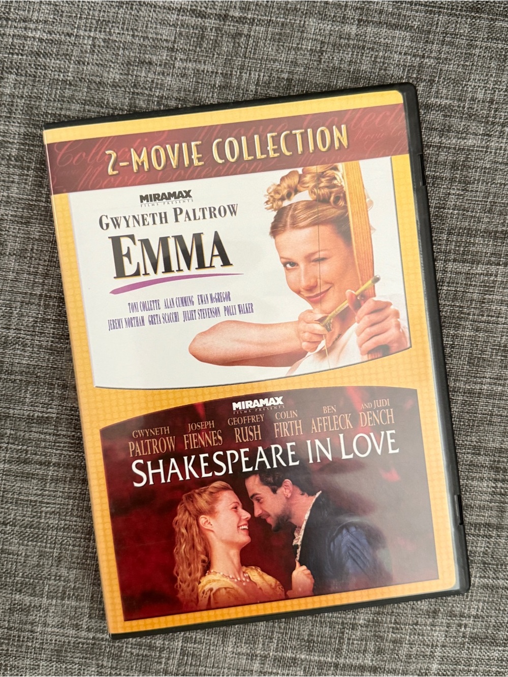 Emma and Shakespeare and Love DVD